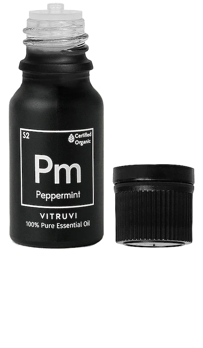 Vitruvi Organic Peppermint Essential Oil 0.3 oz/ 10 ml In Beauty: Na