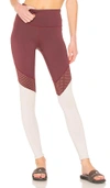 Khongboon Activewear Ruby Legging In Red