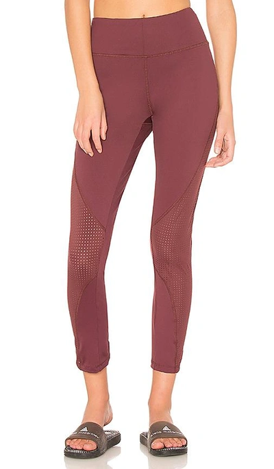 Khongboon Activewear Elora Legging In Burgundy