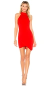 By The Way. Tegan Wrap Mini Dress In Red