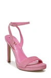 Sam Edelman Jade Ankle Strap Sandal In Carmine Rose