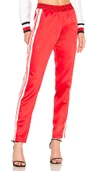 Lovers & Friends Tailored Track Trouser In Red