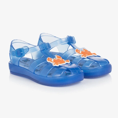 Mayoral Kids' Boys Blue Crab Jelly Shoes
