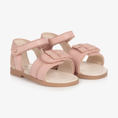 Mayoral Kids' Baby Girls Pink Velcro Sandals