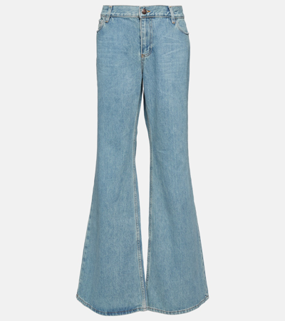 Magda Butrym Blue Flare Jeans