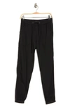 Supplies By Union Bay Emily Drapey Twill Joggers In Black