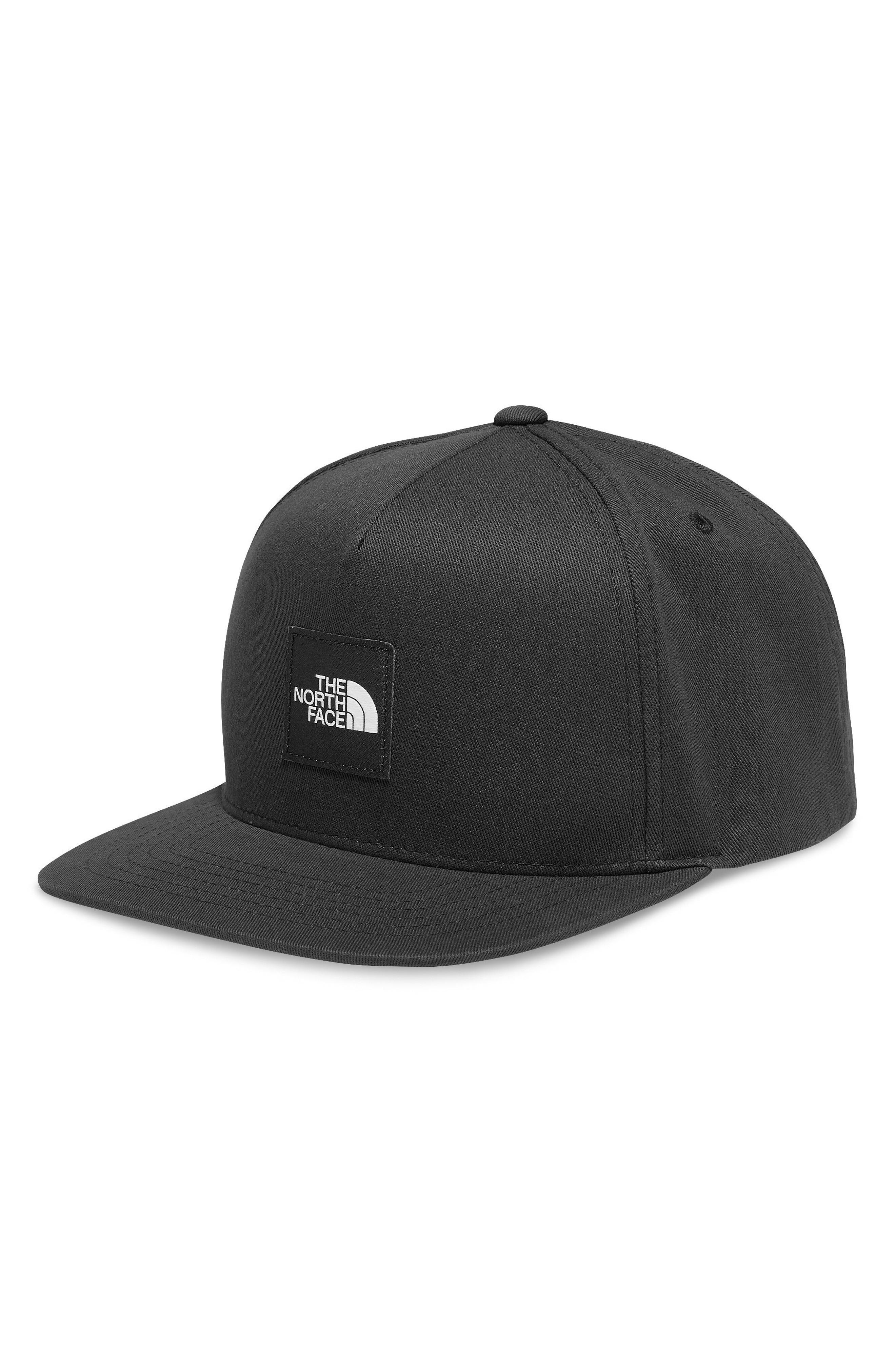north face cap black