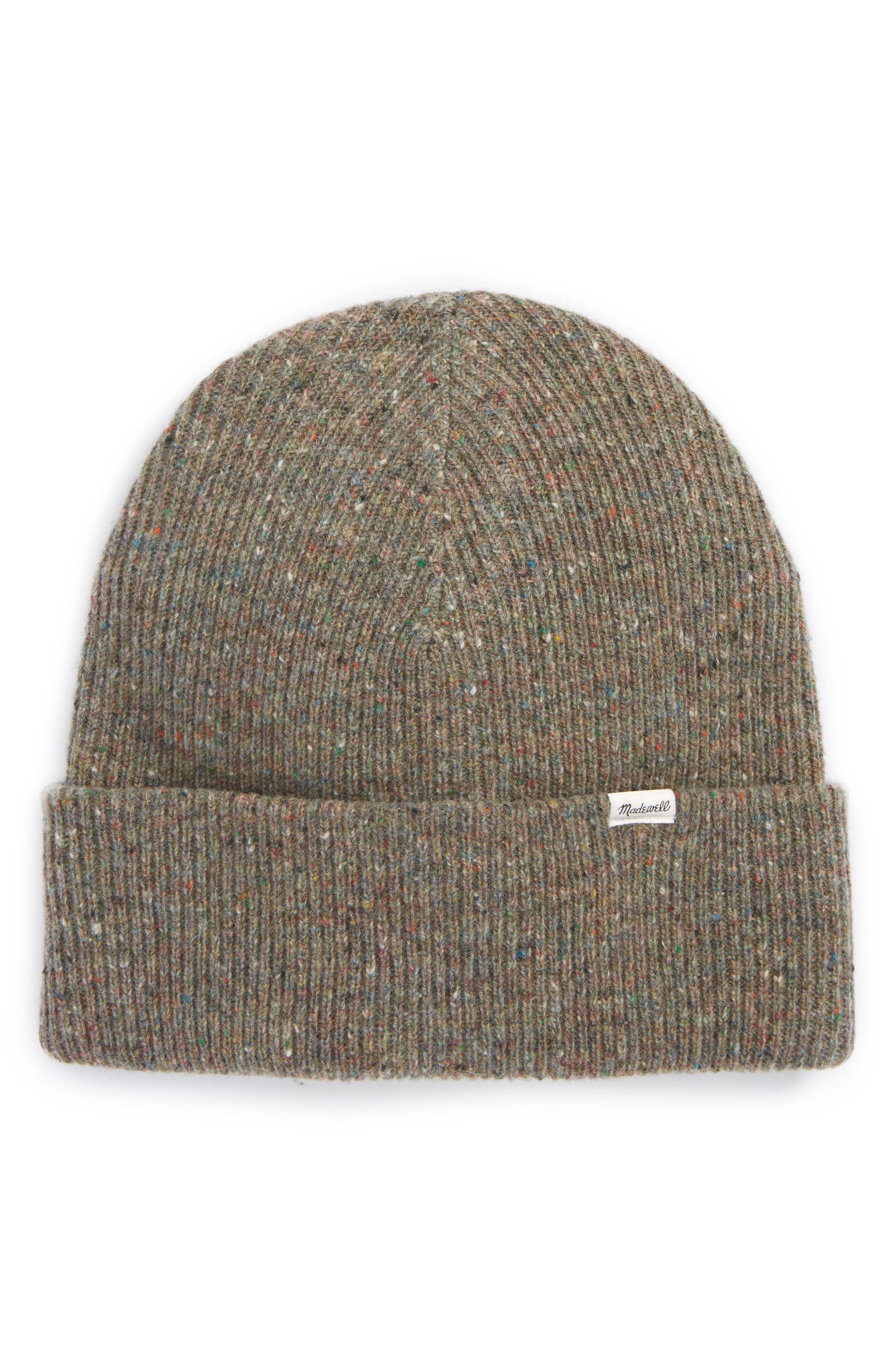 madewell cuffed wool beanie
