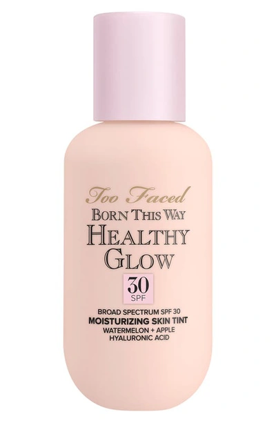 Too Faced Born This Way Healthy Glow Spf 30 Skin Tint Foundation Cream Puff 2.03 oz / 60ml In Cream Puff