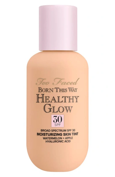 Too Faced Born This Way Healthy Glow Spf 30 Skin Tint Foundation Nude 2.03 oz / 60ml In Nude