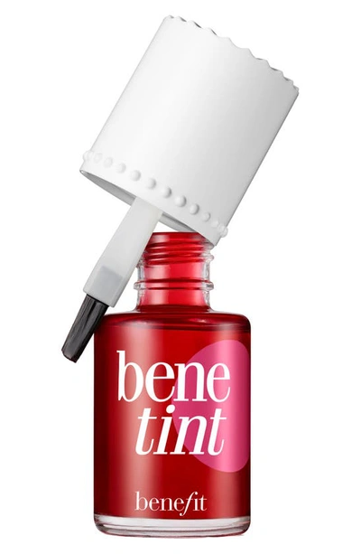 Benefit Cosmetics Benetint Liquid Lip + Cheek Blush Stain Benetint 0.33 oz / 10 G In Rose-tinted