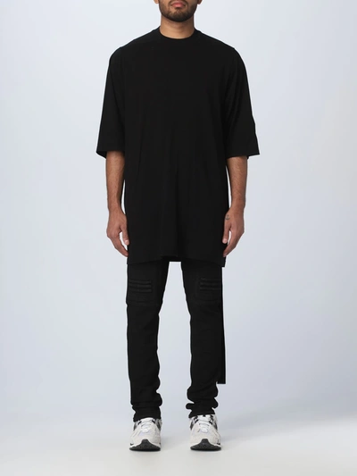 Rick Owens Drkshdw T-shirt  Men Color Black In Black