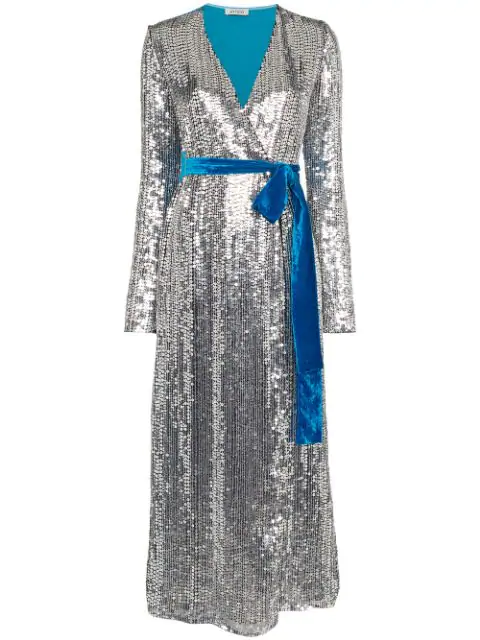 attico wrap dress