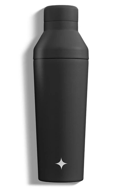 Joyjolt Stainless Steel Shaker Cup In Black