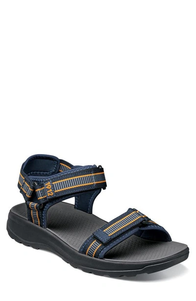 Nunn Bush Huck Sport Sandal In Navy Multi