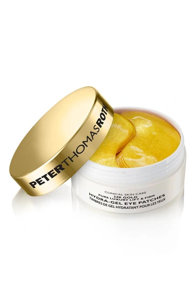 Peter Thomas Roth Timbres De Gel Hydratants Pour Les Yeux 24k Gold Pure Luxury Lift & Firm 30 Pairs - 60 Patches