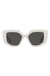Prada Woman Sunglasses Pr 14zs In White