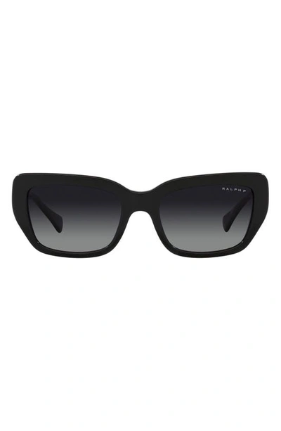 Ralph Woman Sunglasses Ra5292 In Gradient Grey Polarized
