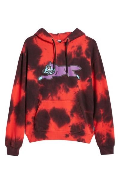 Ice Cream Crumb Graphic Hoodie In Tomato