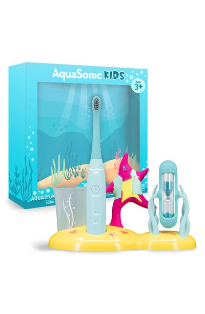 Aquasonic Aquarium Adventures Kids Toothbrush Set In Starfish