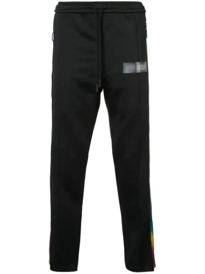Off-white Dad Time Travelling Track Trousers In Black