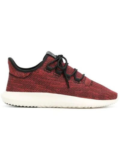 Adidas Originals Tubular Shadow Trainers In Red