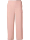 P.a.r.o.s.h Cropped Wide Leg Trousers