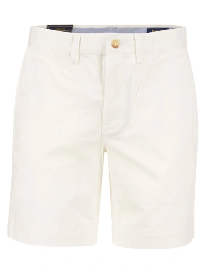 Polo Ralph Lauren Stretch Classic Fit Chino Short In White
