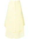 Sies Marjan High-waisted Skirt In Yellow