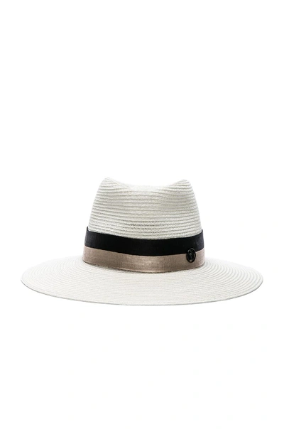 Maison Michel Charles Hat In Cream