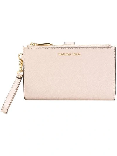 Michael Michael Kors Adele Smartphone Wristlet In Pink