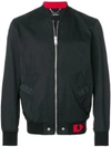 Diesel J-gate Bomber Jacket In Black