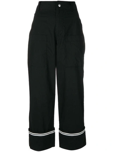 Philosophy Di Lorenzo Serafini Carrot Fit Trousers In Black