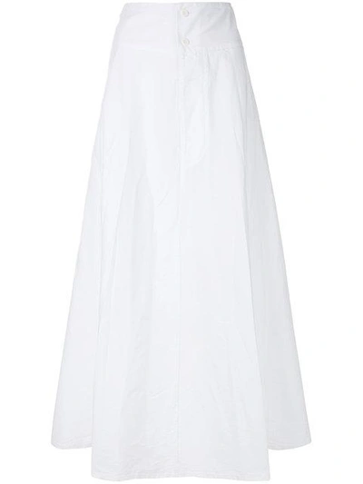 Labo Art Maxi A-line Skirt - White