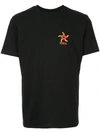 Sss World Corp Skater Tee-shirt Pentagram Print In Black