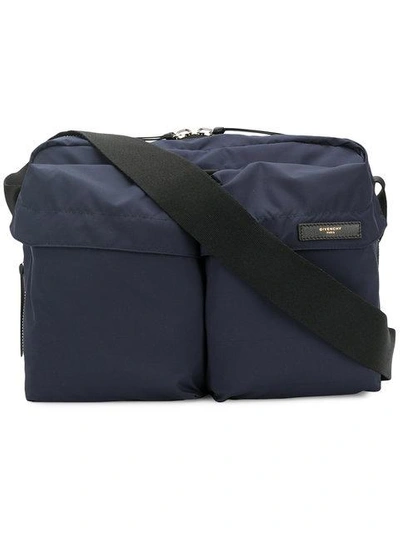 Givenchy Messenger Bag In Blue