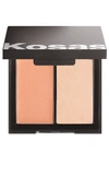 Kosas Color & Light Cream Blush & Highlighter Palette In Tropic Equinox