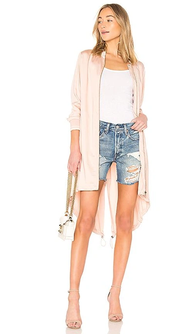 Soia & Kyo Bristol Trench Coat In Pink