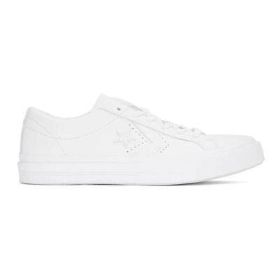 Converse White X Engineered One Star 74 Sneakers