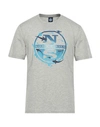 North Sails Man T-shirt Light Grey Size S Cotton