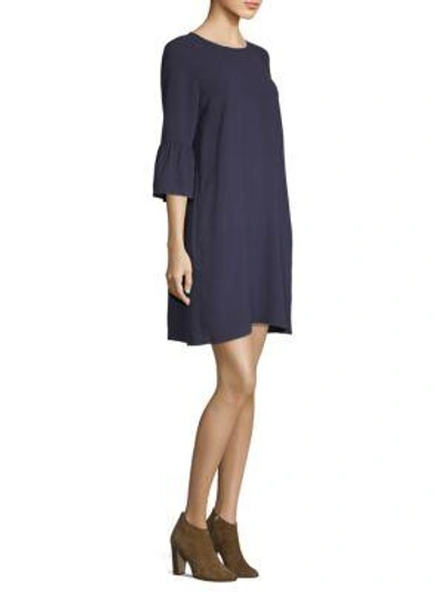 Eileen Fisher Silk Roundneck Shift Dress In Salklake