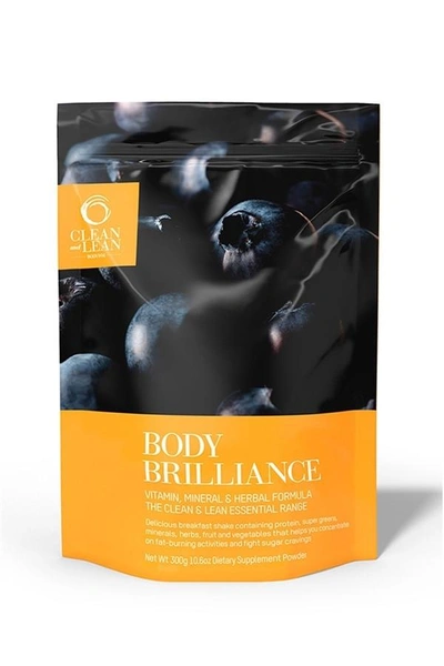 Bodyism Body Brilliance In Natural, Brown, Chocolate, Fudge, Cocoa, Vanilla, Blueberry, Cinnamon, Grape, Wheat, Zinc, Ginger, G