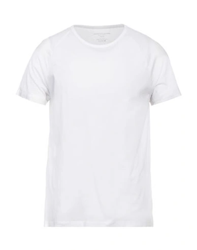 Majestic Filatures Man T-shirt White Size L Cotton, Elastane