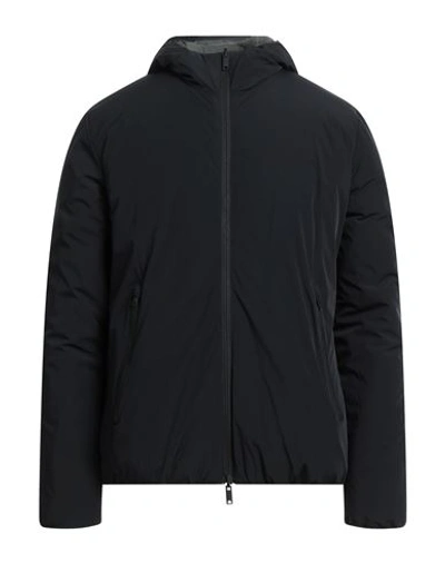 Homeward Clothes Man Overcoat & Trench Coat Black Size Xxl Polyester, Elastane