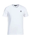 Philipp Plein Man Undershirt White Size Xxl Cotton, Elastane