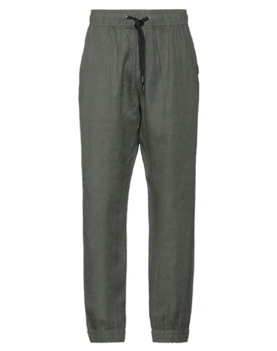 John Richmond Man Pants Military Green Size S Linen