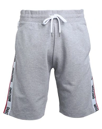 Moschino Man Sleepwear Light Grey Size Xs Cotton, Elastane