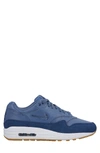 Nike Women's Air Max 1 Premium Sneakers In Diffused Blue/ Diffused Blue
