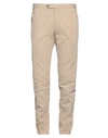 Pt Torino Man Pants Beige Size 44 Cotton, Lyocell, Elastane