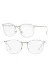 Ray Ban 7140 51mm Optical Glasses In Transparent